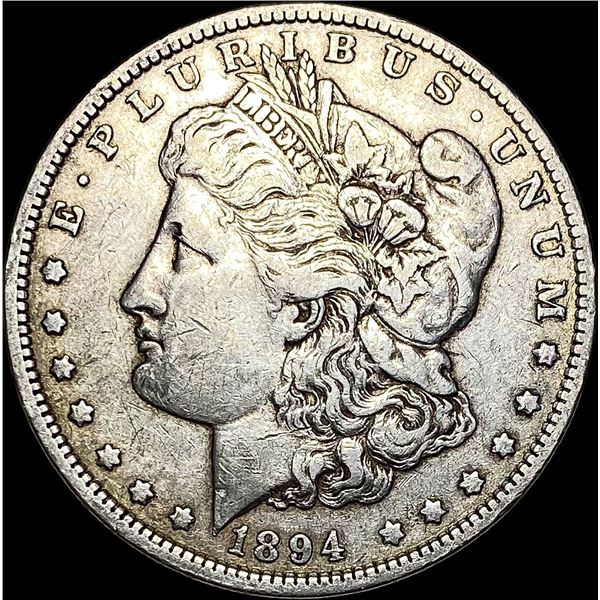 1894-O Silver Morgan Dollar NEARLY UNCIRCULATED