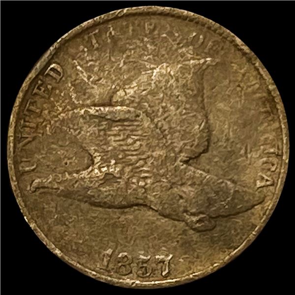 1857 Flying Eagle Cent LIGHTLY CIRCULATED