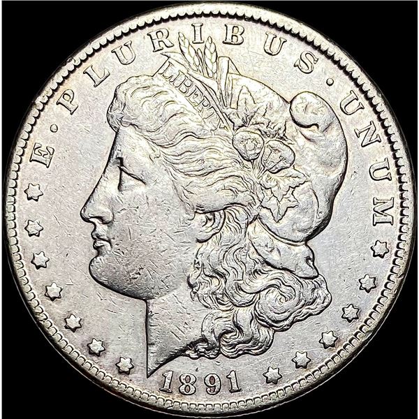 1891-CC Silver Morgan Dollar CLOSELY UNCIRCULATED
