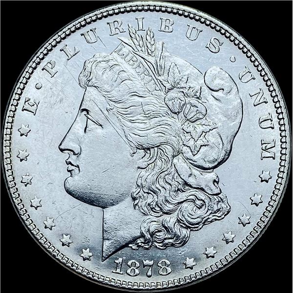 1878 7/8TF Morgan Silver Dollar CHOICE BU