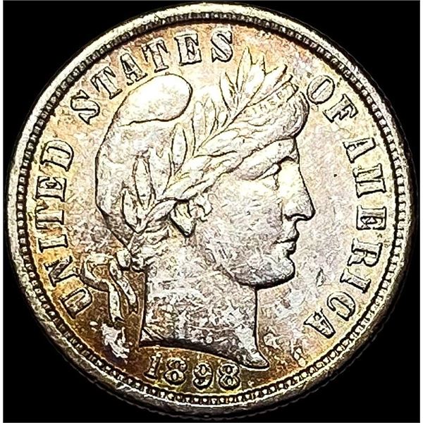 1898-S Silver Barber Dime UNCIRCULATED