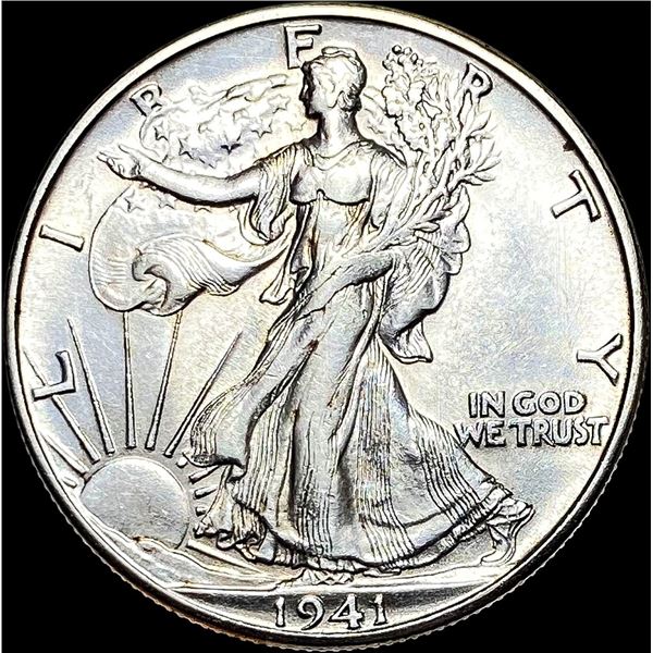 1941-D Silver Walking Liberty Half Dollar UNCIRCULATED