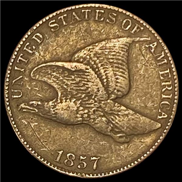 1857 Flying Eagle Cent LIGHTLY CIRCULATED