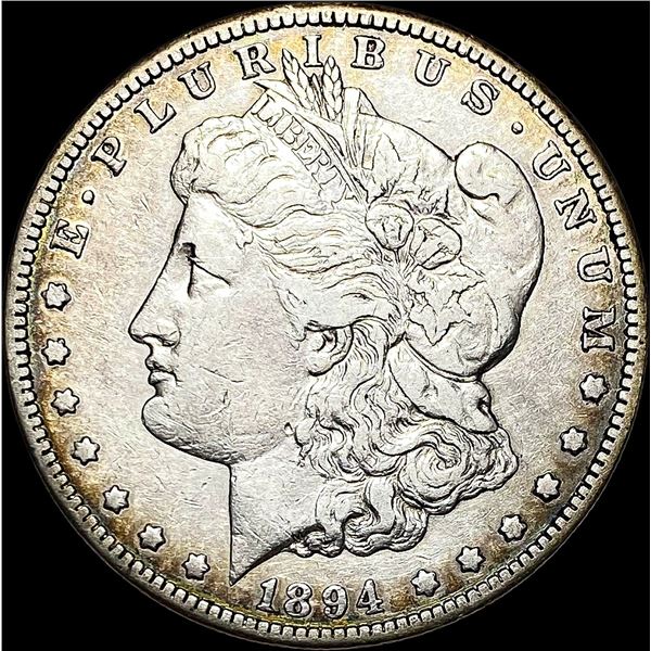 1894-S Silver Morgan Dollar NEARLY UNCIRCULATED