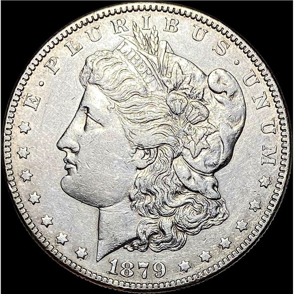 1879-S REV 78 Silver Morgan Dollar CLOSELY UNCIRCULATED