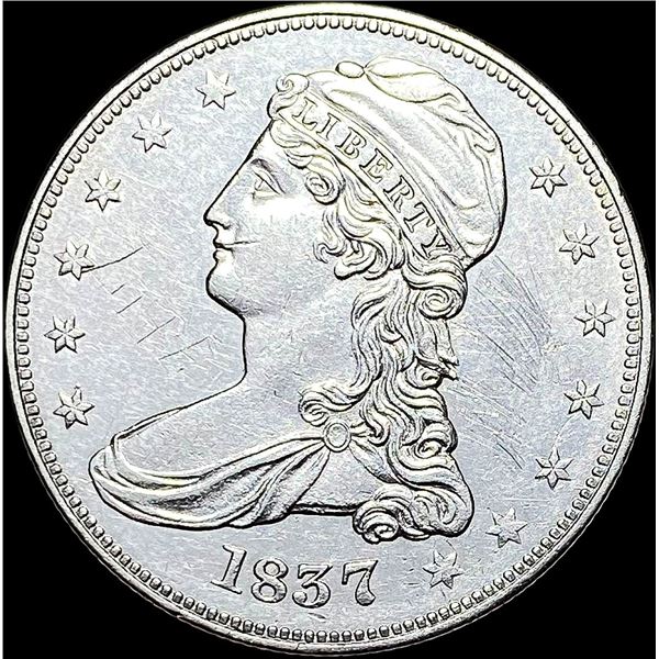 1837 Silver Capped Bust Half Dollar UNCIRCULATED
