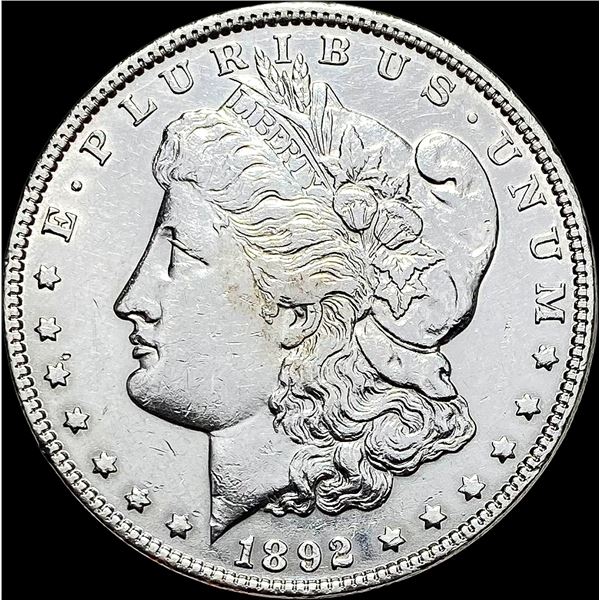 1892 Morgan Silver Dollar CLOSELY UNCIRCULATED