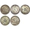 Image 1 : 1852-1894 US Type Coin Lot [5 Coins]