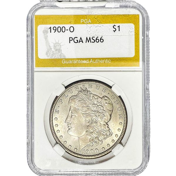 1900-O Morgan Silver Dollar PGA MS66