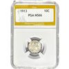 Image 1 : 1913 Barber Dime PGA MS66