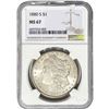 Image 1 : 1880-S Morgan Silver Dollar NGC MS67