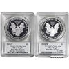 Image 2 : 2018-W, 2018-S GEM Proof US Silver Eagle Lot [2 Coins] PCGS PR70 DCAM; Mercanti