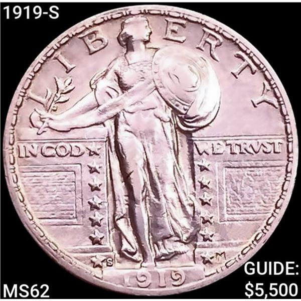 1919-S Standing Liberty Quarter UNCIRCULATED