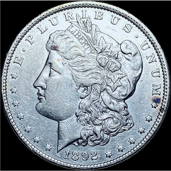 1892-S Silver Morgan Dollar CHOICE AU