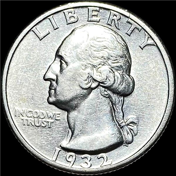 1932-S Silver Washington Quarter UNCIRCULATED
