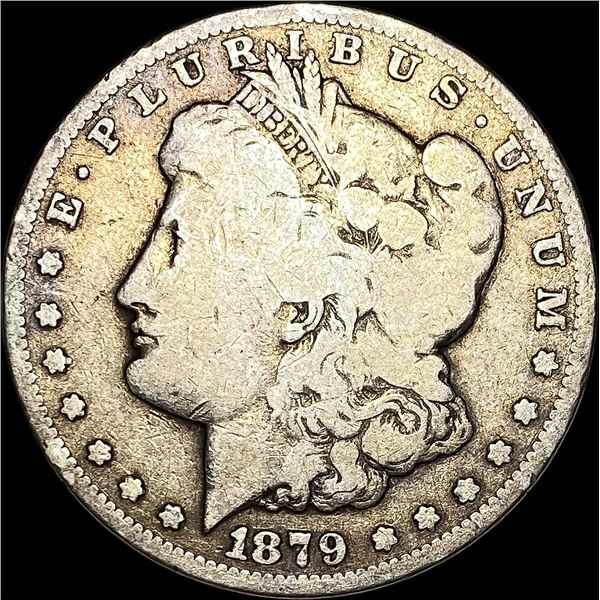1879-CC Silver Morgan Dollar LIGHTLY CIRCULATED