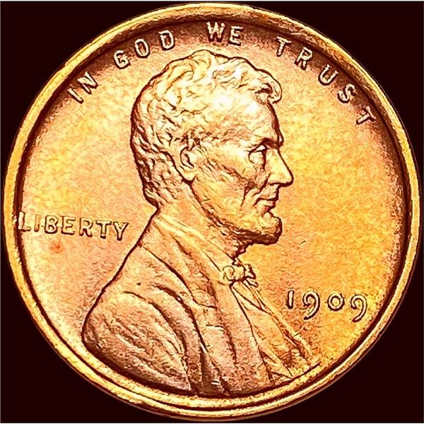 1909 Lincoln Wheat Cent SUPERB GEM BU