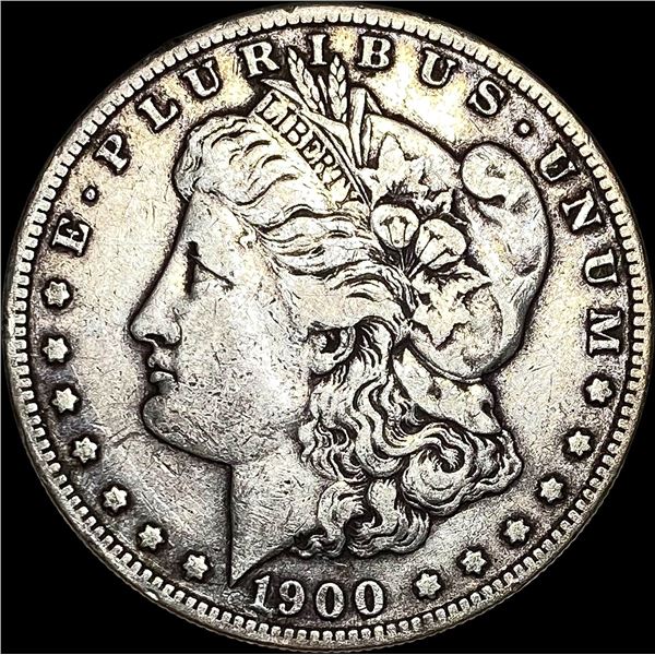 1900-S Silver Morgan Dollar LIGHTLY CIRCULATED