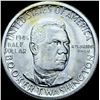 Image 1 : 1946 Silver Half Dollar Booker T. Washington GEM BU