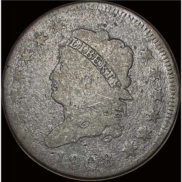 1808 Classic Head Large Cent NICELY CIRCULATED