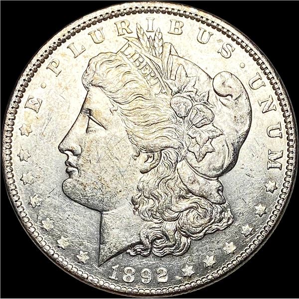 1892 Silver Morgan Dollar UNCIRCULATED
