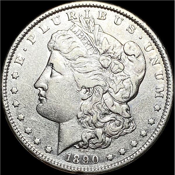 1890-S Silver Morgan Dollar NEARLY UNCIRCULATED