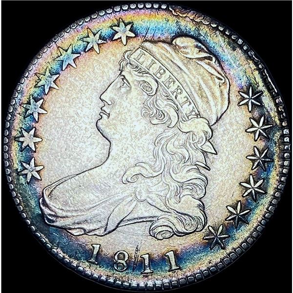 1811 Capped Bust Half Dollar CHOICE AU