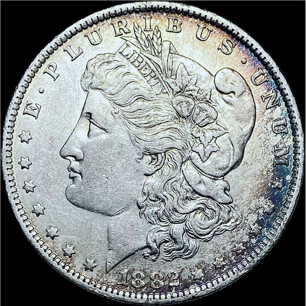 1882-S Silver Morgan Dollar CHOICE AU