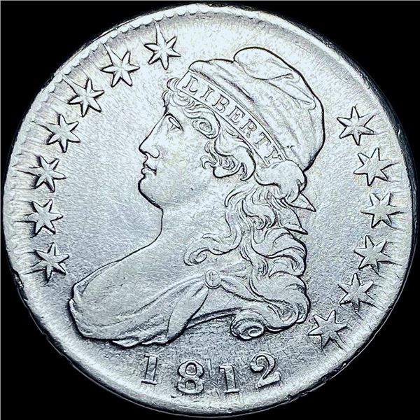 1812 Capped Bust Half Dollar CHOICE AU
