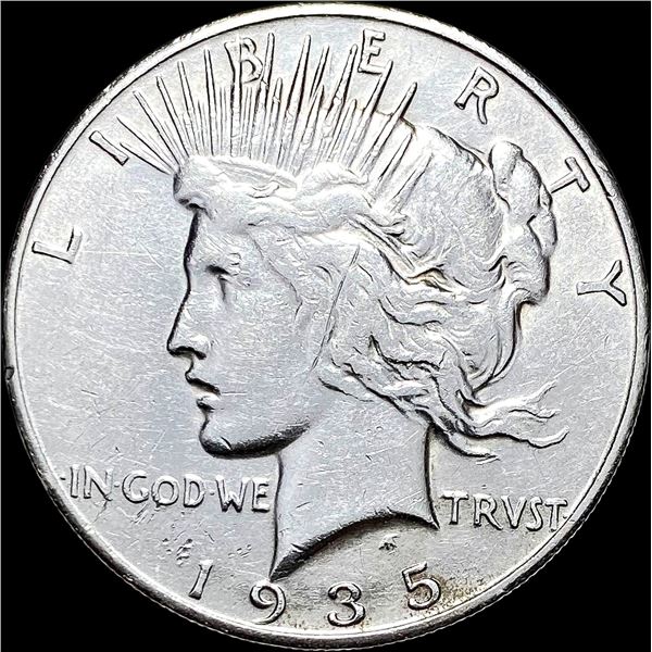 1935-S Silver Peace Dollar HIGH GRADE