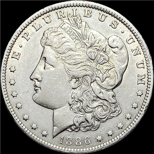 1886-O Morgan Silver Dollar CLOSELY UNC