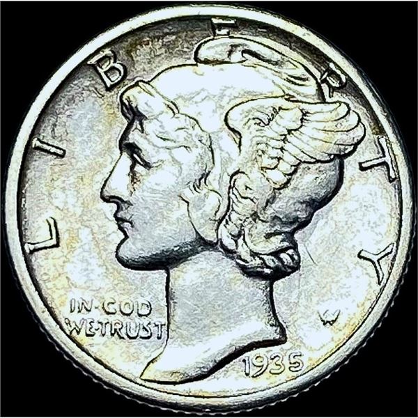 1935-S Mercury Dime CHOICE BU