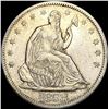 Image 1 : 1858 Silver Half Dollar (Seated Liberty) CLOSELY UNCIRCULATED