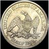 Image 2 : 1858 Silver Half Dollar (Seated Liberty) CLOSELY UNCIRCULATED