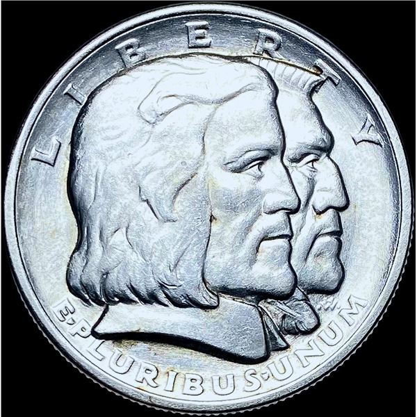 1936 Silver Long Island Tercentenary Half Dollar CHOICE BU