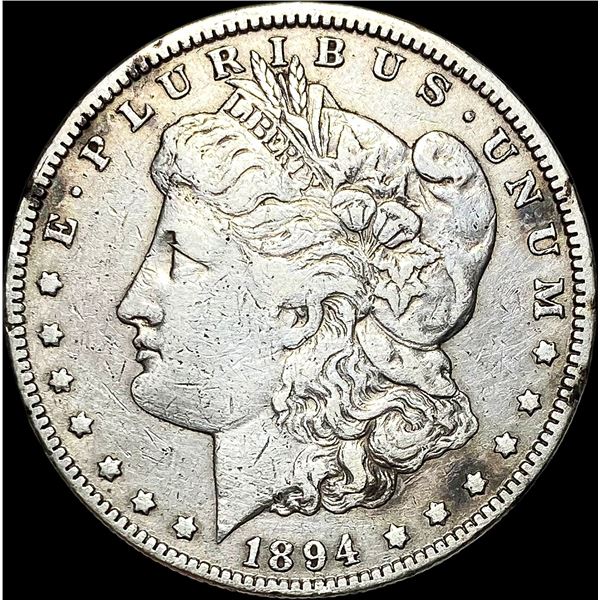 1894-O Silver Morgan Dollar LIGHTLY CIRCULATED