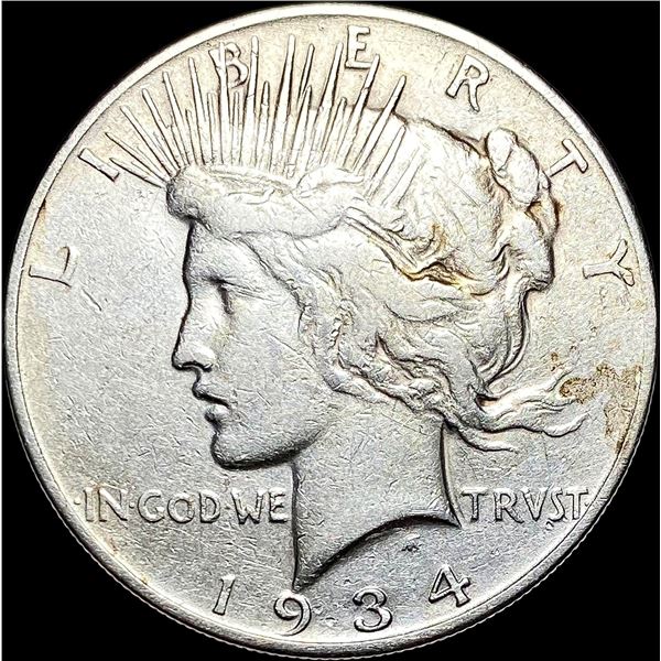 1934-S Silver Peace Dollar HIGH GRADE