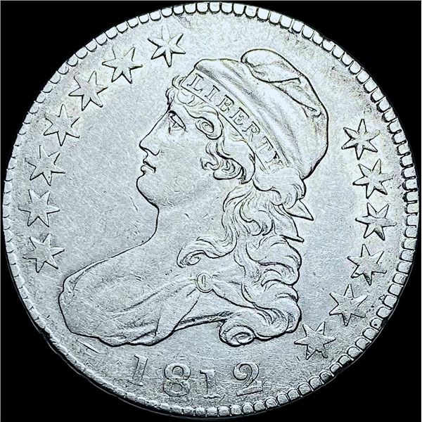 1812 Capped Bust Half Dollar CHOICE AU
