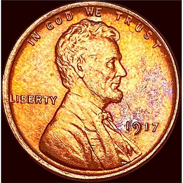 1917 Lincoln Wheat Cent CHOICE BU