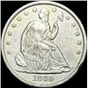 Image 1 : 1869-S Silver Half Dollar CLOSELY UNCIRCULATED