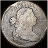 Image 1 : 1807 Draped Bust Large Cent NICELY CIRCULATED