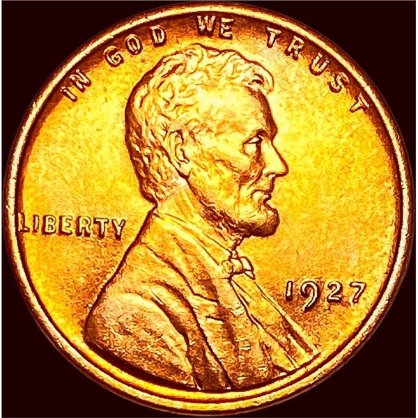 1927 Lincoln Wheat Cent SUPERB GEM BU