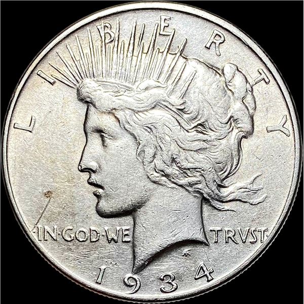 1934 Silver Peace Dollar UNCIRCULATED