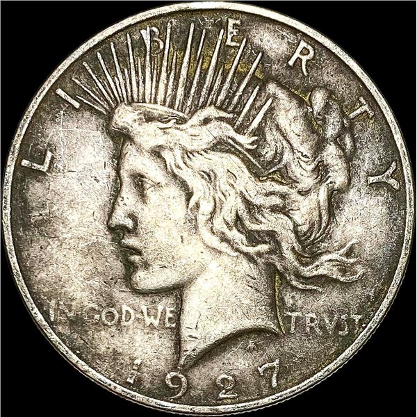 1927-D Silver Peace Dollar LIGHTLY CIRCULATED