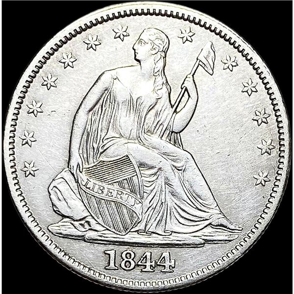 1844 Seated Liberty Half Dollar UNCIRCULATED