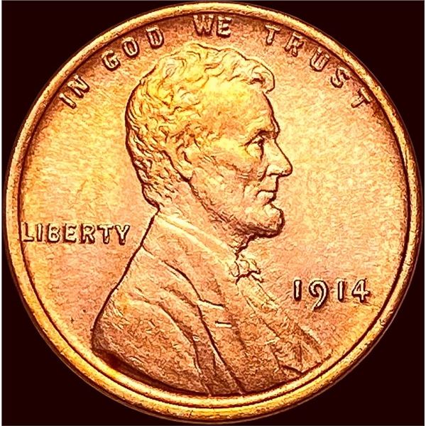 1914 Lincoln Wheat Cent CHOICE BU