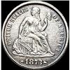 Image 1 : 1873 Seated Liberty Dime (Arrows) CLOSELY UNCIR