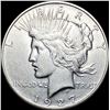 Image 1 : 1927-D Peace Silver Dollar CLOSELY UNCIRCULATED