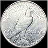 Image 2 : 1927-D Peace Silver Dollar CLOSELY UNCIRCULATED