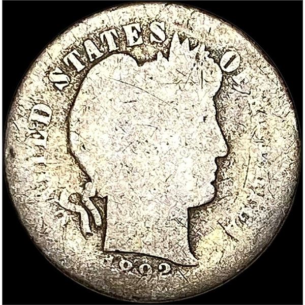 1892-S Barber Dime NICELY CIRC